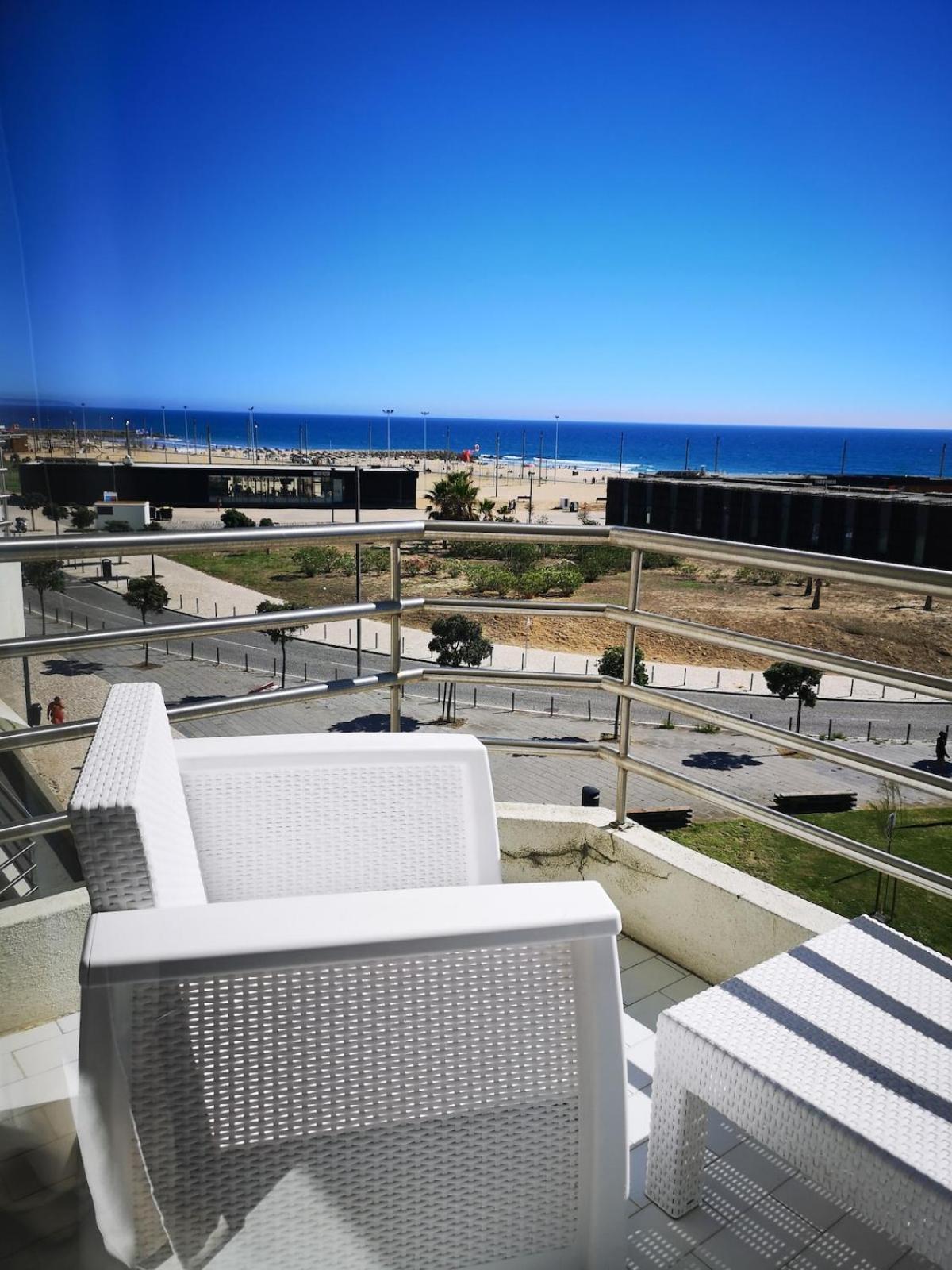 Caparica Ocean View Apartment Costa da Caparica Bagian luar foto