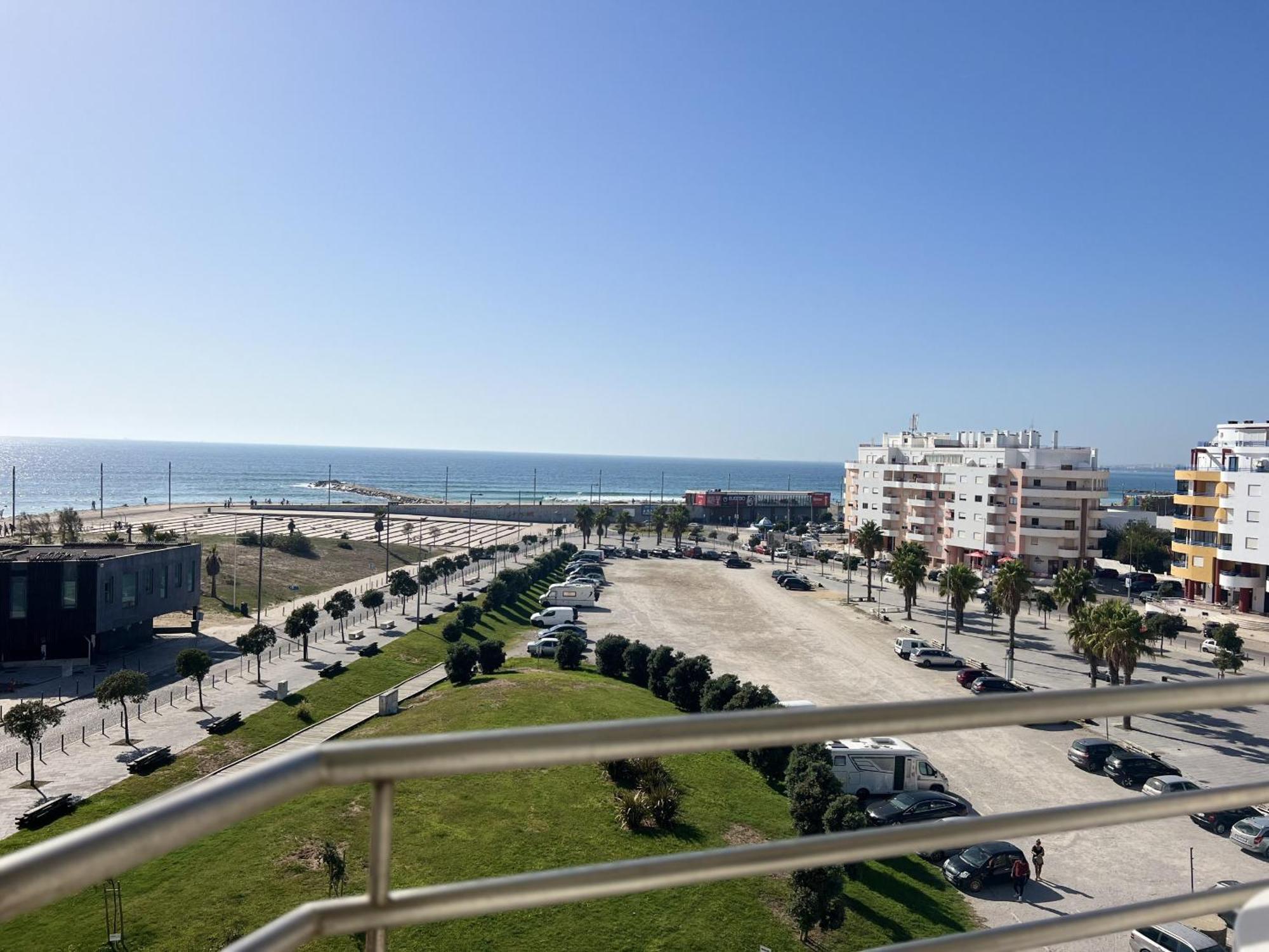 Caparica Ocean View Apartment Costa da Caparica Bagian luar foto